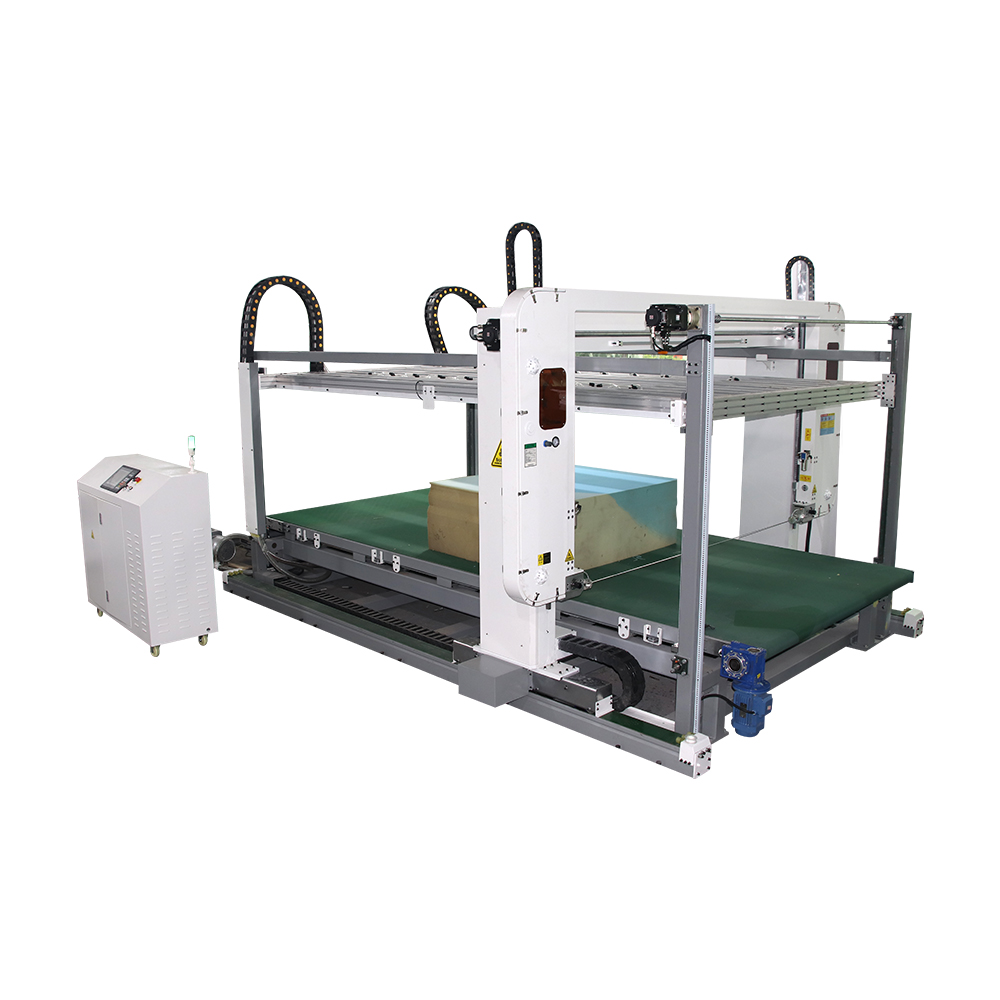 New designed high speed slice foam cutting machine( horizontal blade)